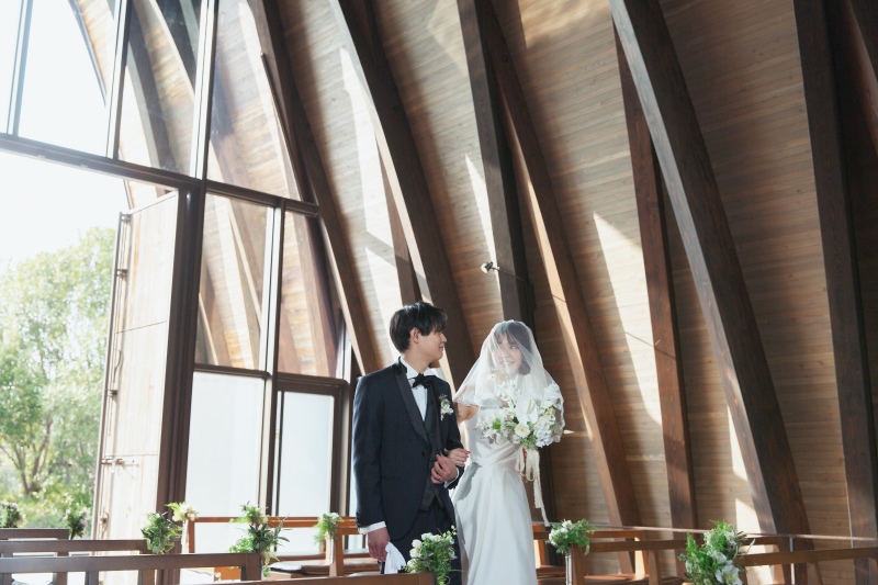 あやめ池チャペルロケーション◇全データ200カット・スタイルアップ&美肌補正付き