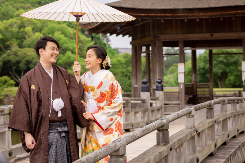 奈良公園和装ロケーション+洋装ハウススタジオ◇全データ300カット・スタイルアップ&美肌補正付き