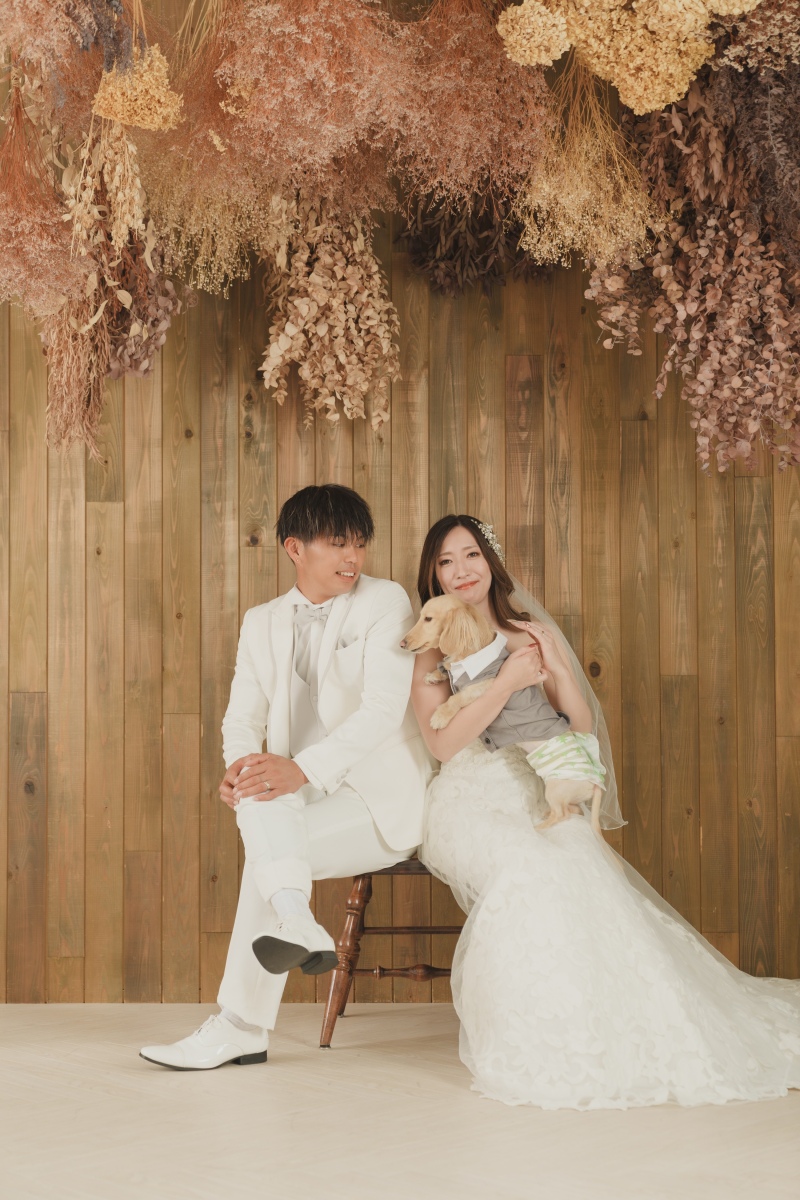 【★ペットと撮影OK★】和装＋洋装スタジオプラン◇全データ300カット・スタイルアップ&美肌補正付き！