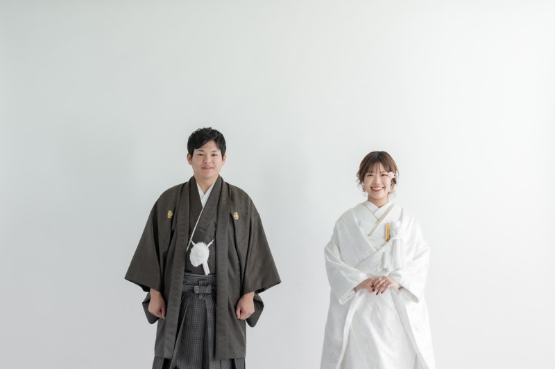 【和装1カット】記念に1枚スタジオプラン♪台紙写真1冊と1カットデータ付き