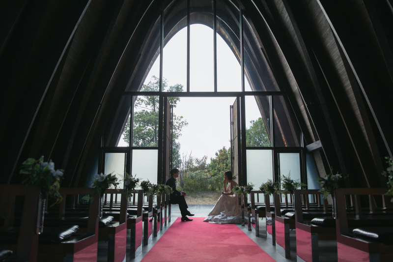 あやめ池チャペルロケーション◇全データ200カット・スタイルアップ&美肌補正付き