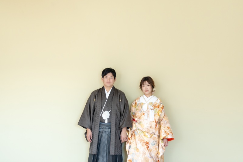 【和装1カット】記念に1枚スタジオプラン♪台紙写真1冊と1カットデータ付き