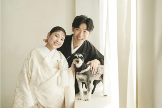 【★ペットと撮影OK★】和装＋洋装スタジオプラン◇全データ300カット・スタイルアップ&美肌補正付き！