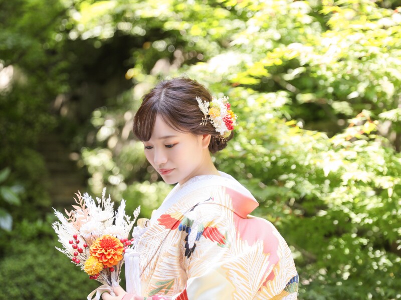 ご新婦様ソロショット♡