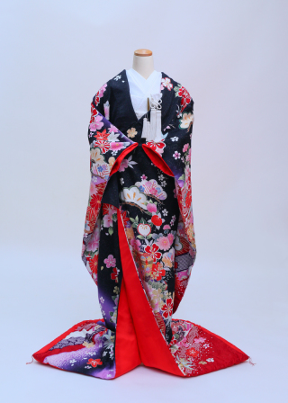 松竹梅 四季の花々 箔　A973