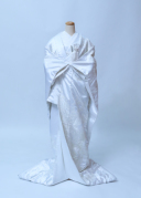 梅 桜 花 ラメ刺繍　A1-879