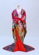 百合に京絵　A856