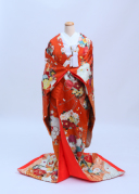 朱 オレンジ　A976