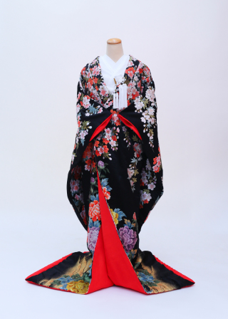 黒 夢 桜 牡丹文　A952