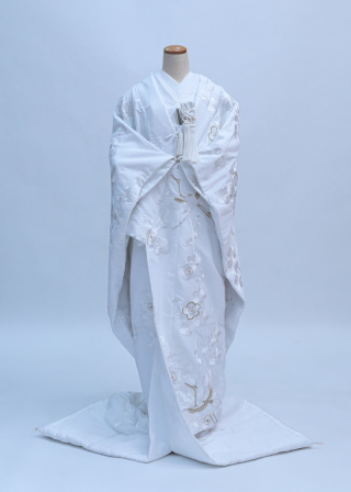 梅に鶴 金糸入り　A1-989