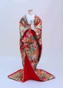 平安四季の舞 赤　A971