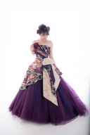 和柄ドレス　(K279)