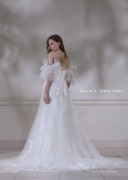 エンパイア袖取り外し2Wayドレス　W289