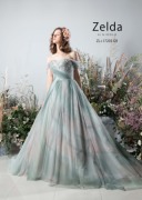 アンティークモスグリーンドレス（K1003）