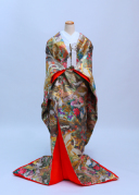 金地 鳳凰 おしどり 鶴 水車　A660