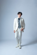 ホワイト黒ライン　T55(S/M/L/LL)