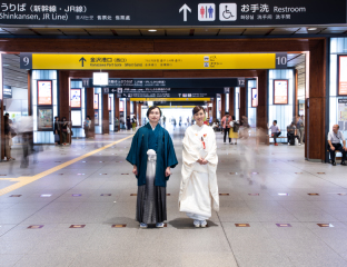 ロケ撮影　和装1点♥洋装2点のお客様