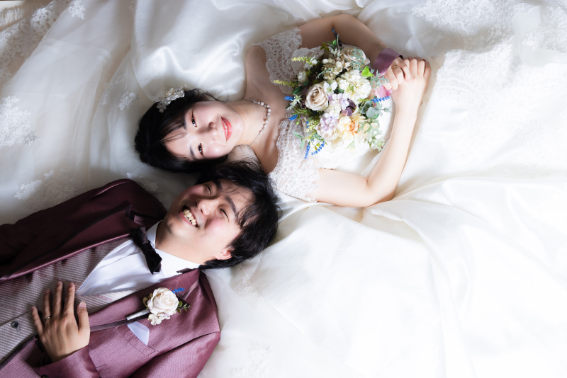 寝転がりショット