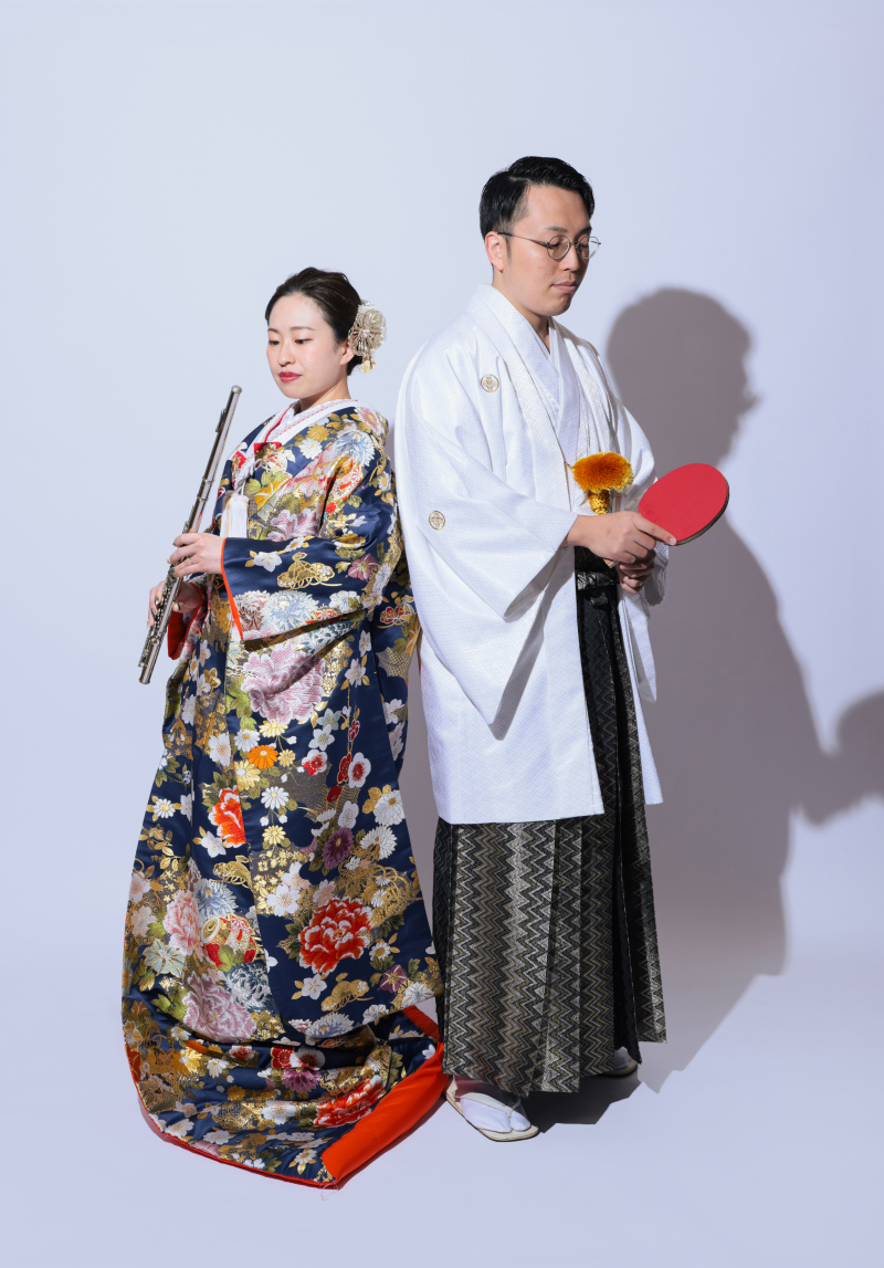 お持ち込みグッズで撮影