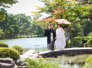 【ロケーション撮影２か所】金沢駅鼓門、兼六ロケ