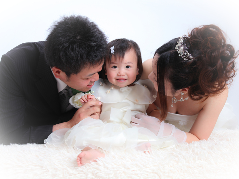 ３人でドレスアップ☆