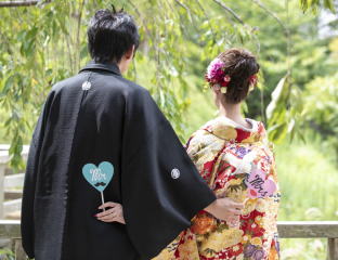 金沢らしく。自分だけの空間で撮影を楽しめる。