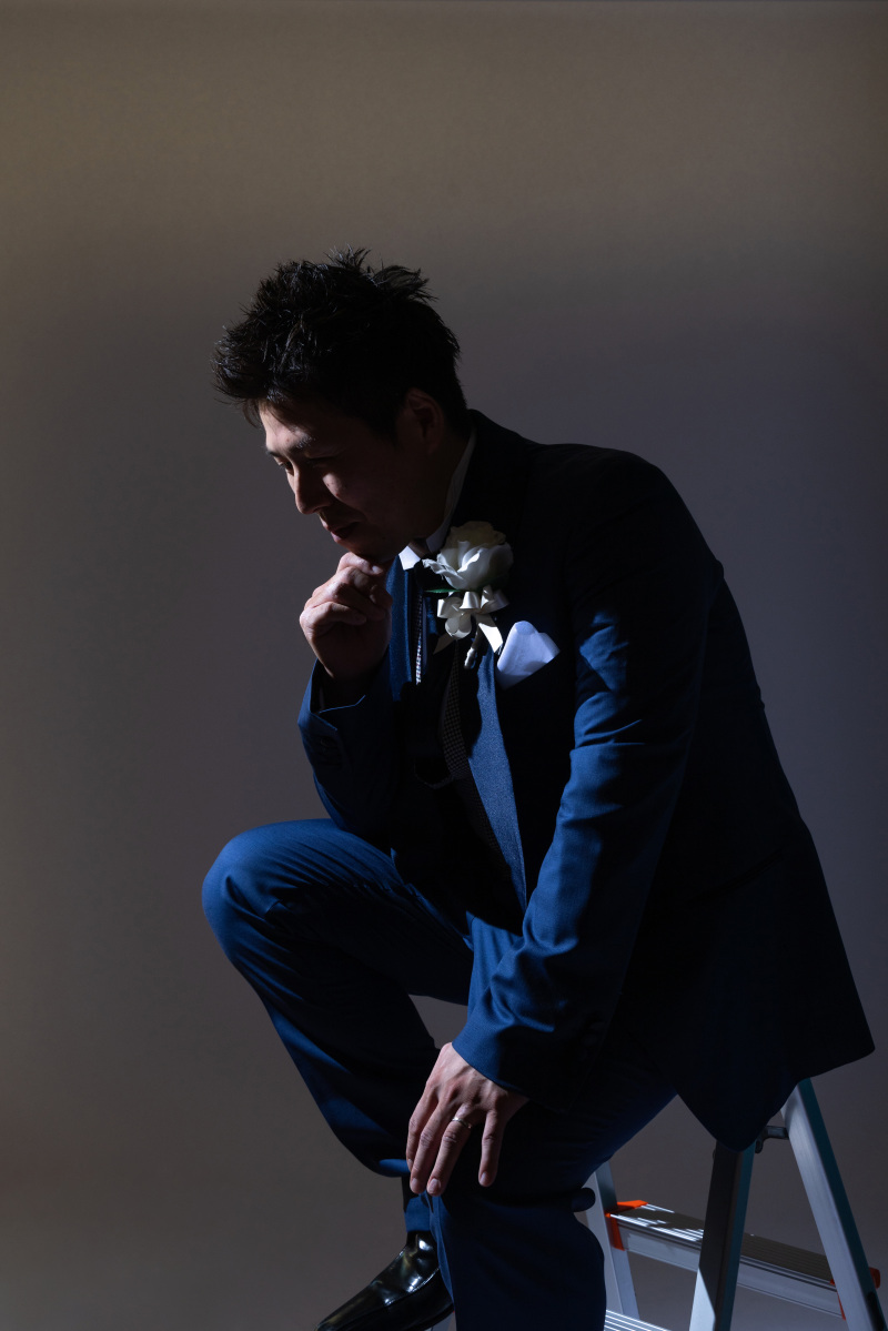 新郎様ソロ撮影