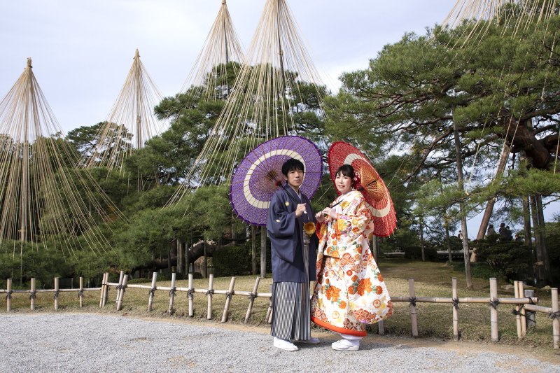 冬の風物詩・雪吊り