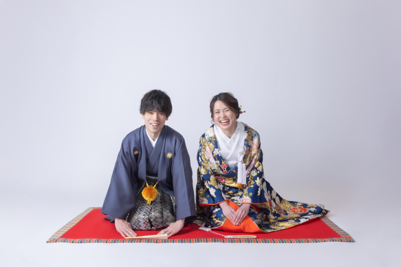 和装で迎える撮影のはじまり