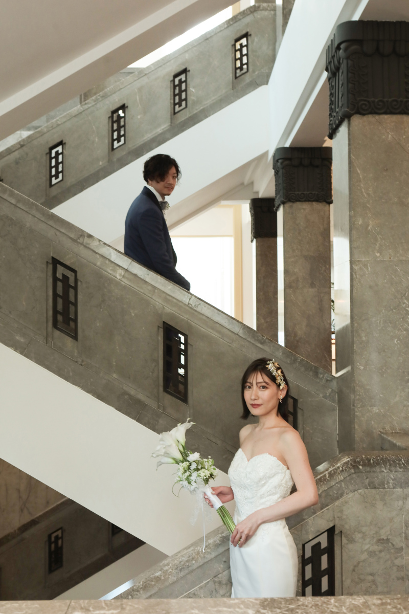 建築美に包まれて