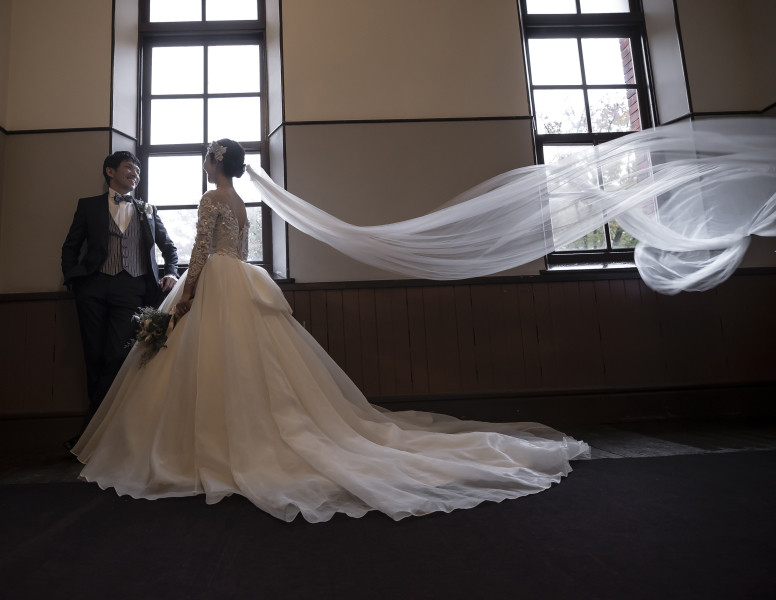 stylish photo wedding