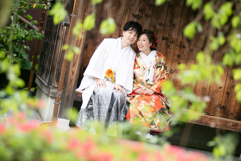 和装ウェディング♥金沢の街並みを楽しむ.*