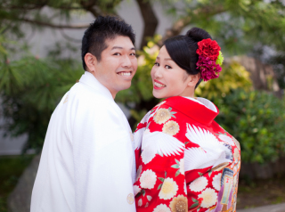 スタジオ撮影　和装2着♥洋装2着のお客様