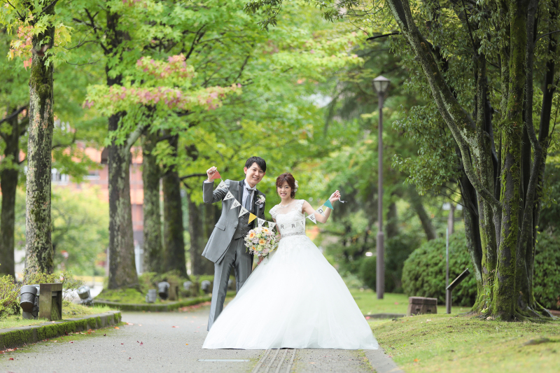雨上がりのケヤキ通り