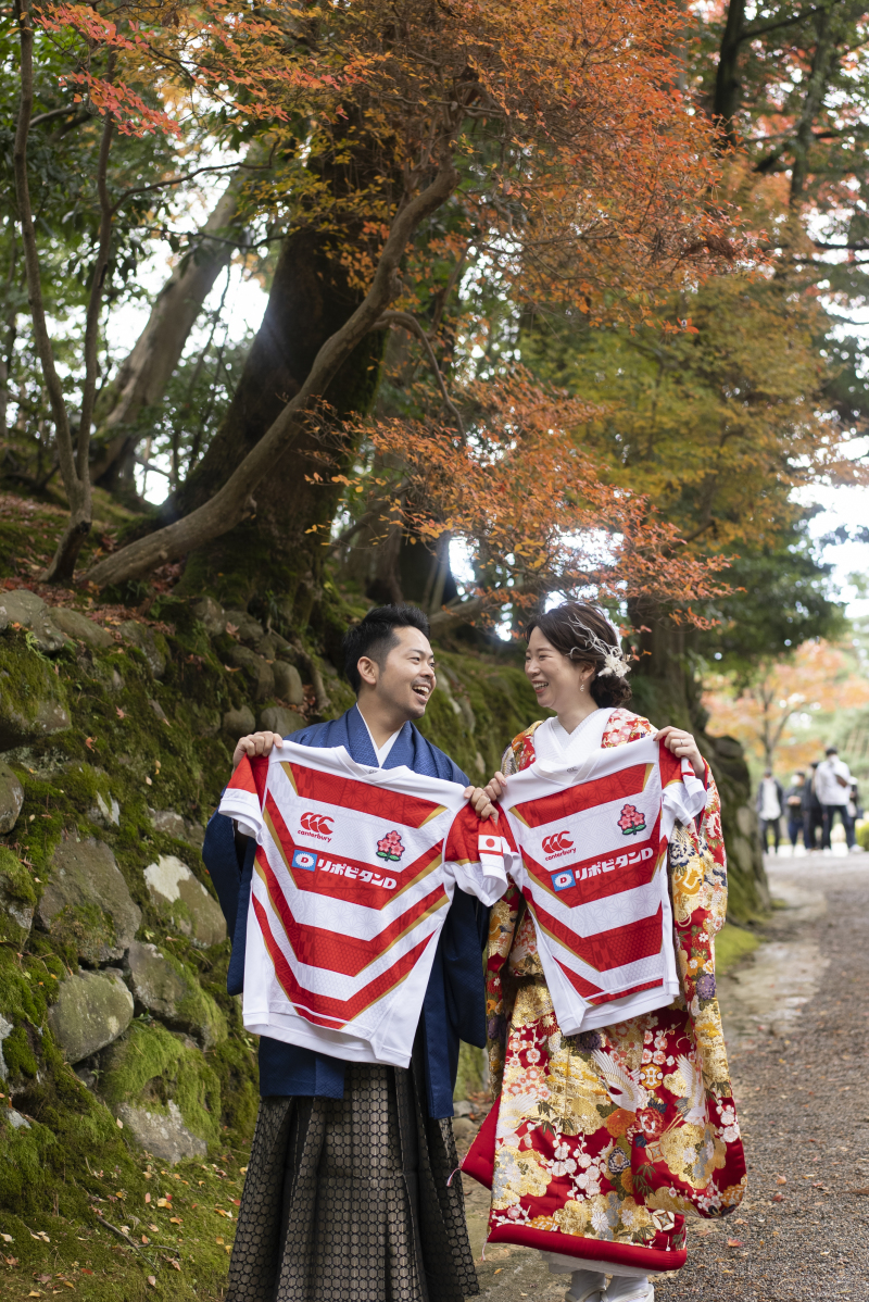 ユニホームをもってハイチーズ!!