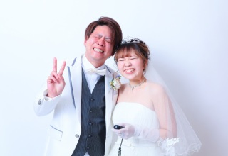終始おふたりのステキなSMILEで楽しい撮影に♪