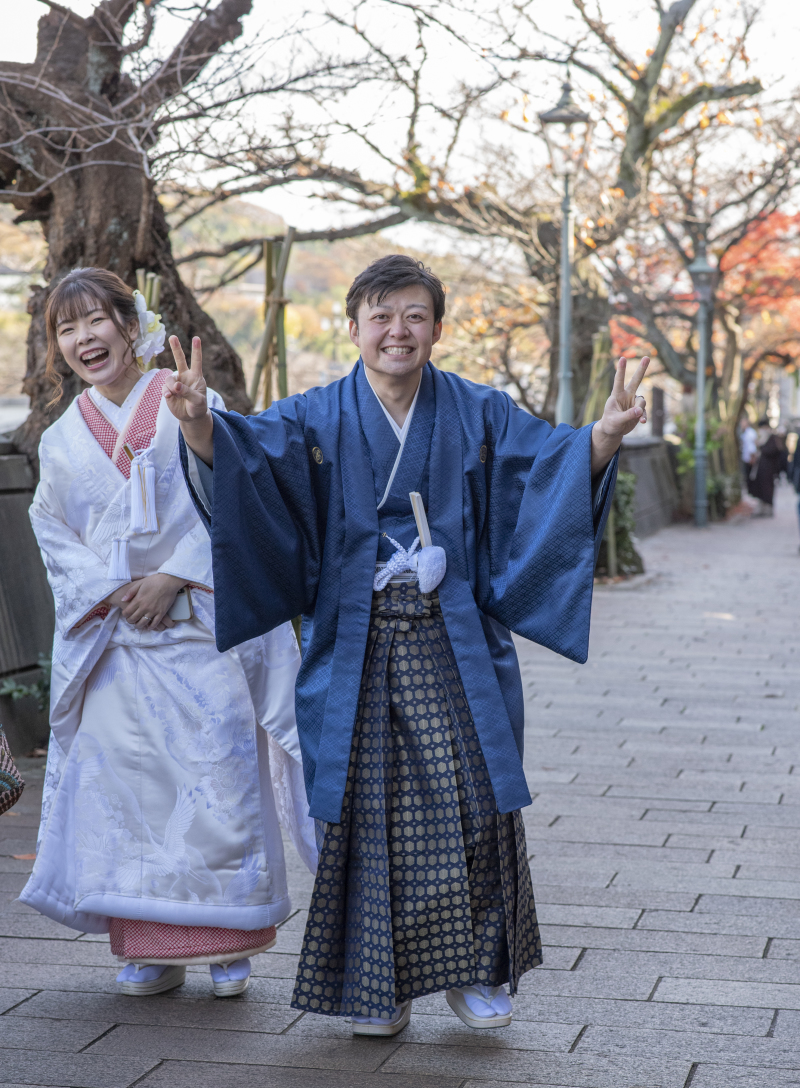 カメラを向ければふたりともナイスSMILE♡
