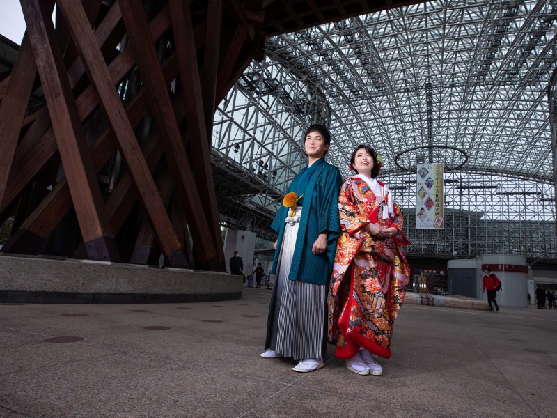 ロケ撮影　和装1点♥洋装2点のお客様