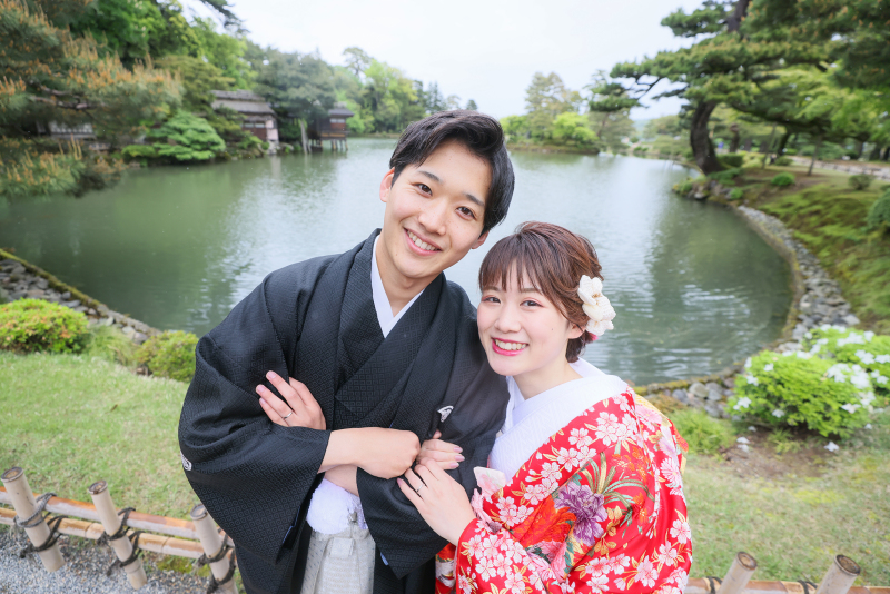 兼六園に移動＝