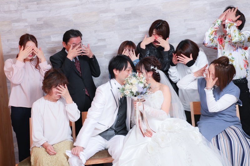フォトウェディングだからこそこんなお写真も♡