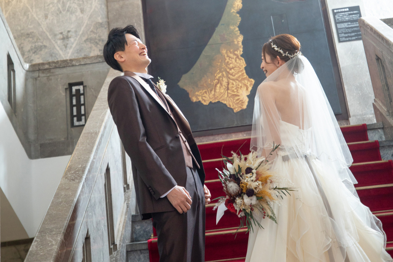 笑顔が素敵なお二人♡