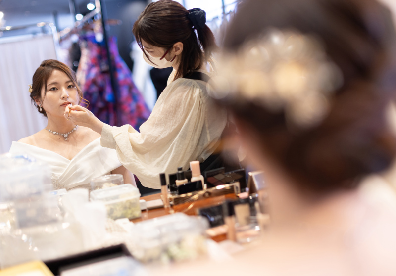 花嫁になる瞬間