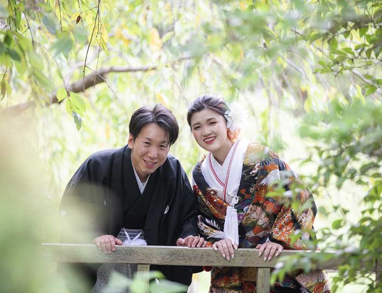 緑の隙間から♡