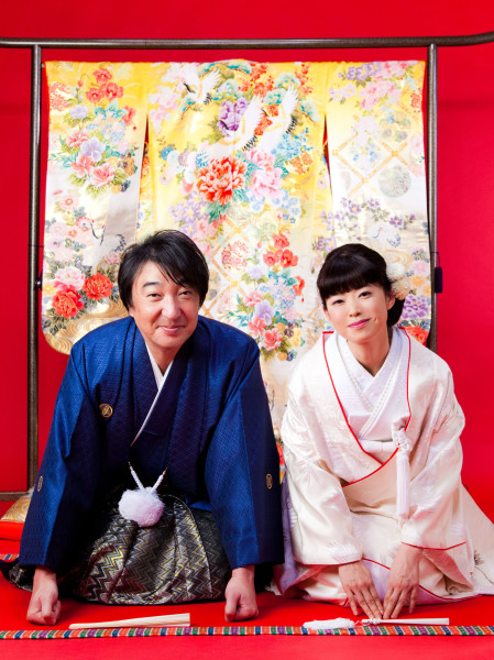 白無垢から撮影開始♪