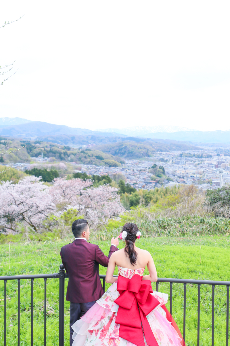 卯辰山は金沢を一望できます♡