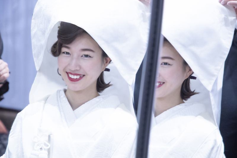 ヘアセット中☆