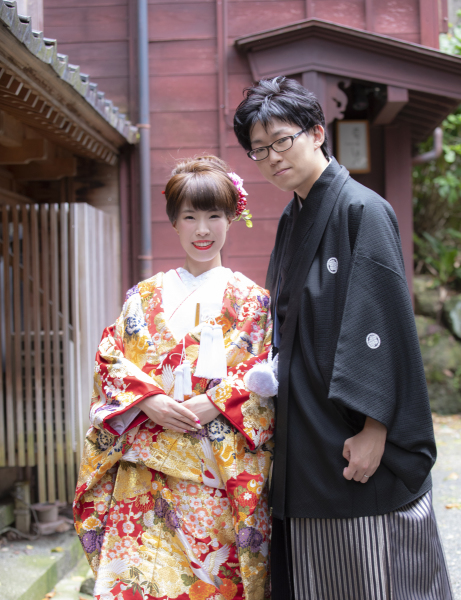 和装にぴったりな空間