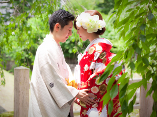 前撮り～主計町ロケ、ドレス２点～