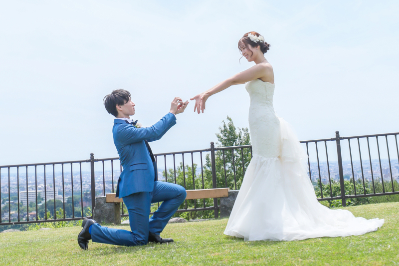 プロポーズシーン