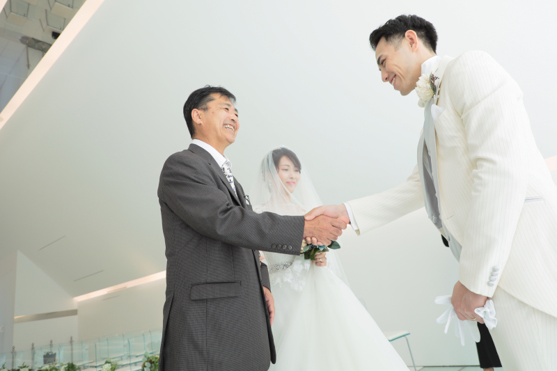 お父様から新郎様へ